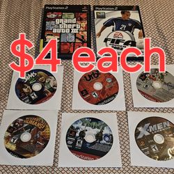 Ps2 Playstation 2 Games Late May Arrivals $4
