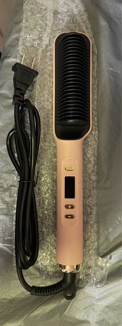 Comb hair straightener