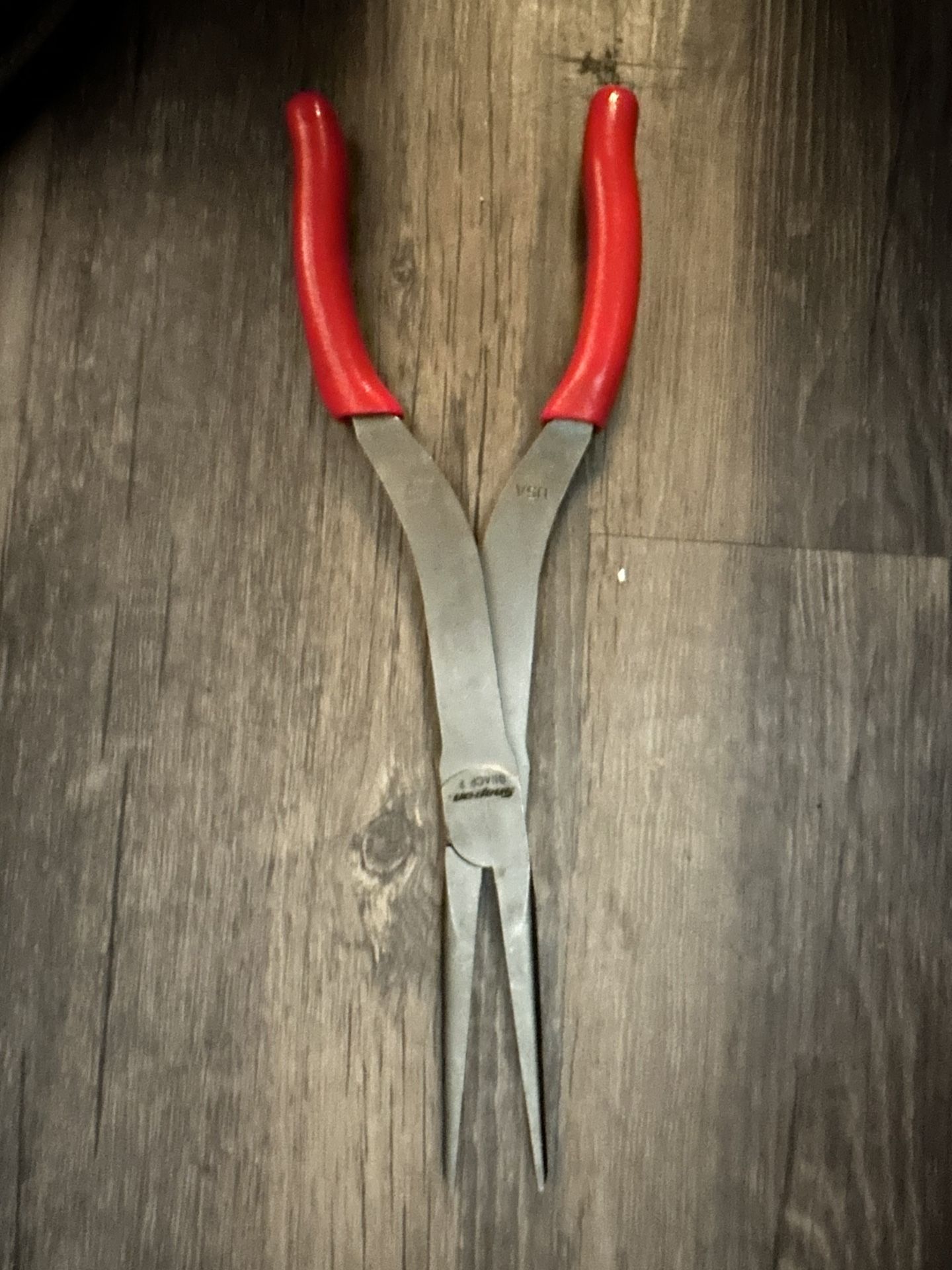 Snap On Long Handle Needle Nose Pliers. 