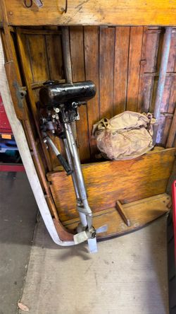 Collectible Mid 1900s British Seagull boat motor