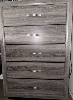 King size Bed frame and dresser
