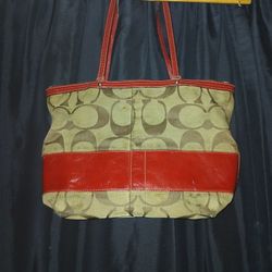 Vintage Coach Tote 