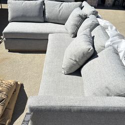 Alder & Tweed sectional couch new