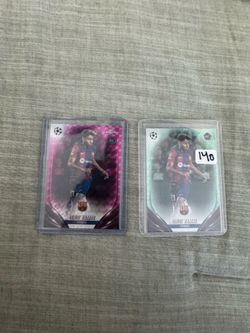 Lamine yamal topps chrome rookie #64