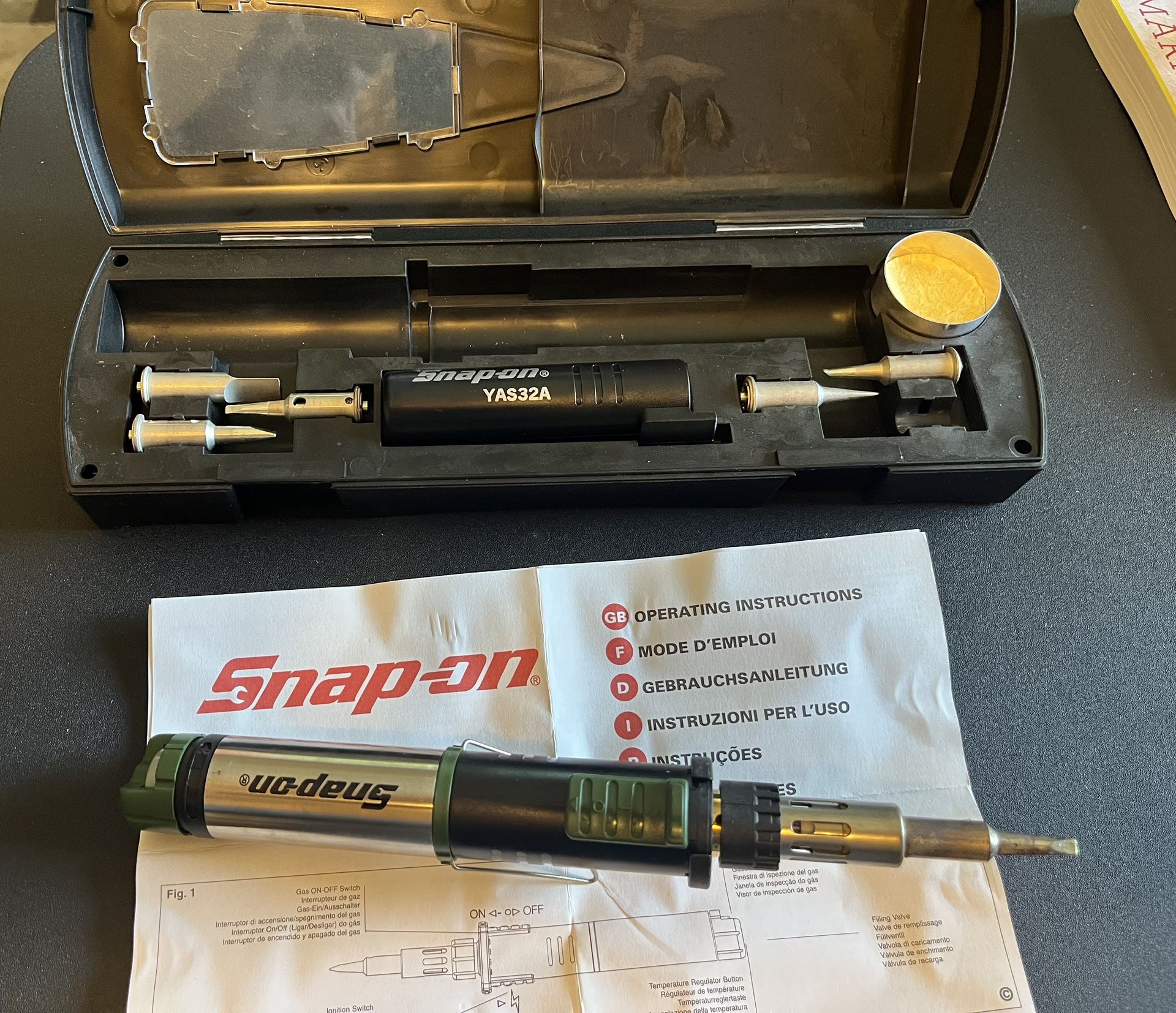 Snap-on Soldering Iron Butane Kit