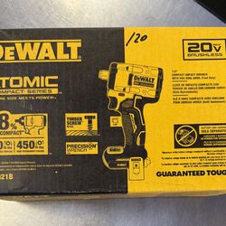 DeWalt 20V Brushless 3/8" Compact Impact Wrench Hog Ring Anvil DCF923B