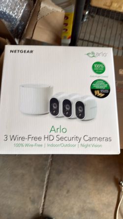 Arlo wire free security system