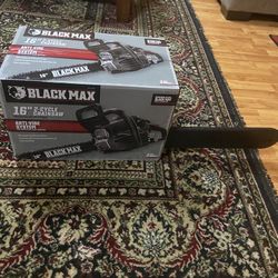 Black Max 16” 2-Cycle Chainsaw 