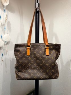 Pre Loved  Authentic Louis Vuitton Monogram Cabas Piano