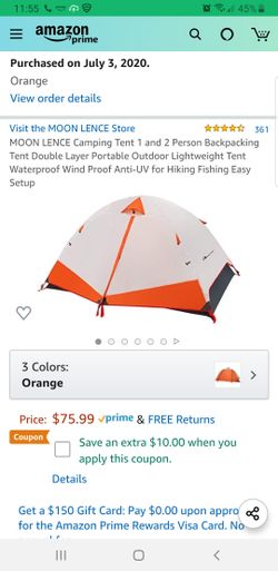 Tent brand new in box 60 bucks