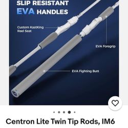 Brand New Kast King Centron Lite Fishing Pole Brand New Never Used $25