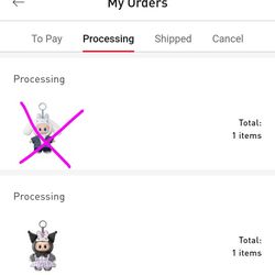 Popmart Labubu X Sanrio: Kuromi  **Reserved**