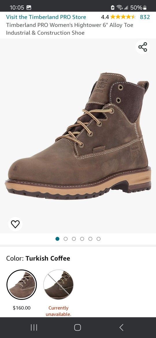 Womens Timberland Pro Work Boots