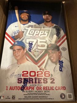 2026 Topps 75 Series 2 Baseball Hobby Boxes