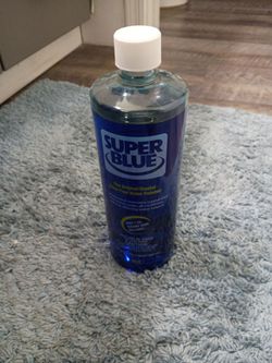 Super blue pool water polisher