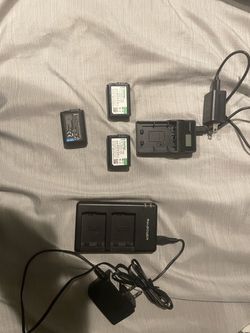 Camera Battery and Charger Bundle