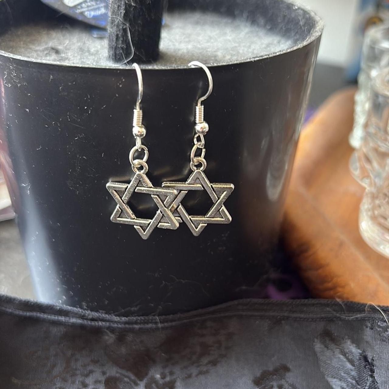 Cute little Star of David Earrings