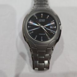 CITIZENS ECO-DRIVE TITANIUM MENS WATCH