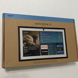 Amazon Echo Show 15 Gen 2 Full HD 15.6 Smart Diaplay
