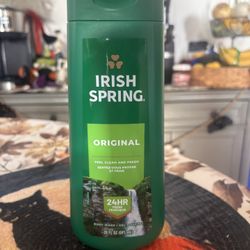 Irish spring body wash 4$