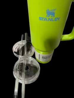Stanley FlowState Quencher Hub Tumbler with Replacement Lids And Straws