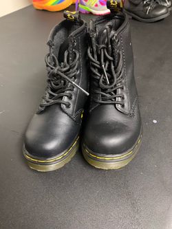 Girls Black Doc Martens
