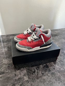 Jordan 3 Fire red