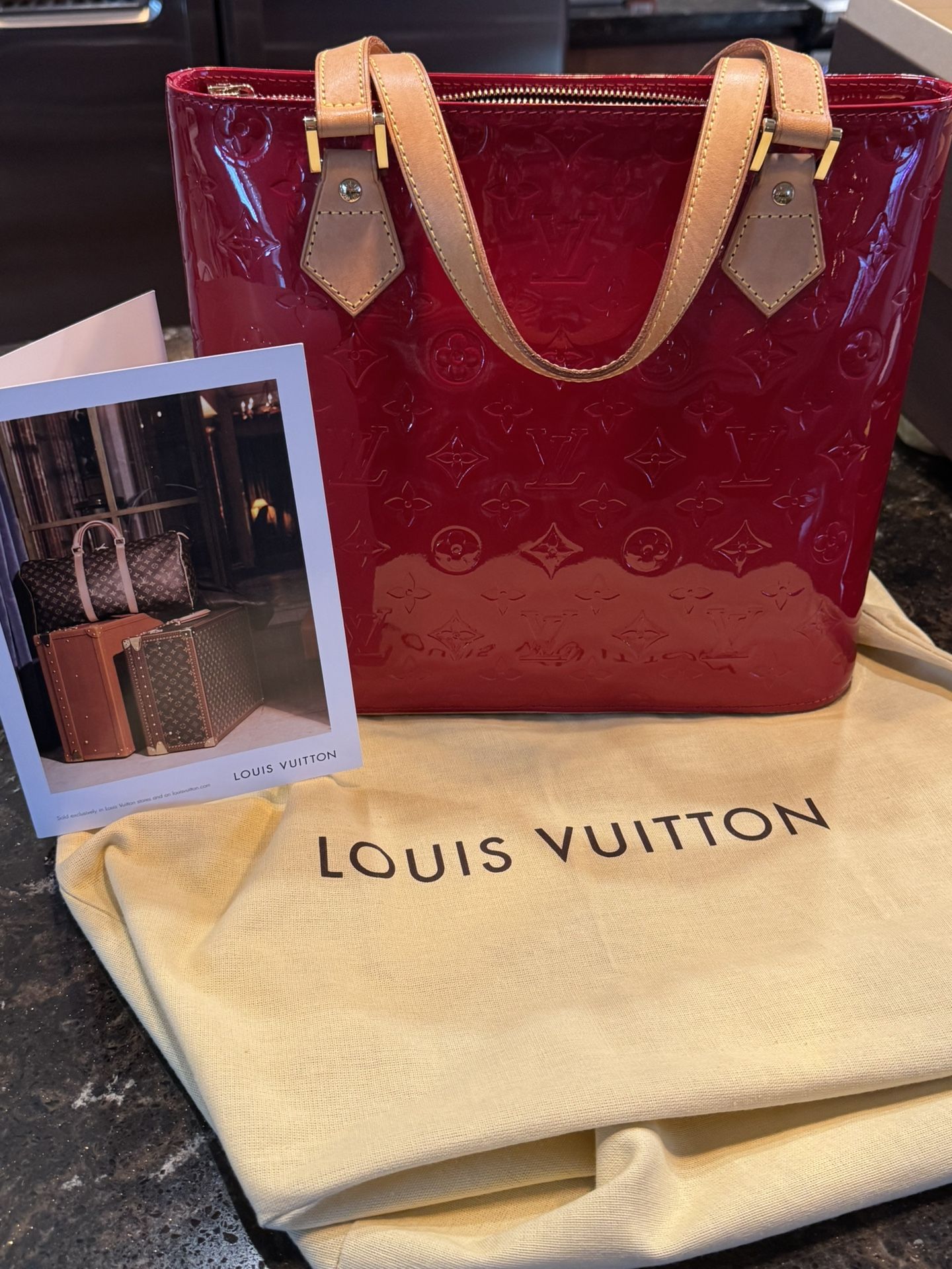 Louis Vuitton Red Brentwood (Authentic)