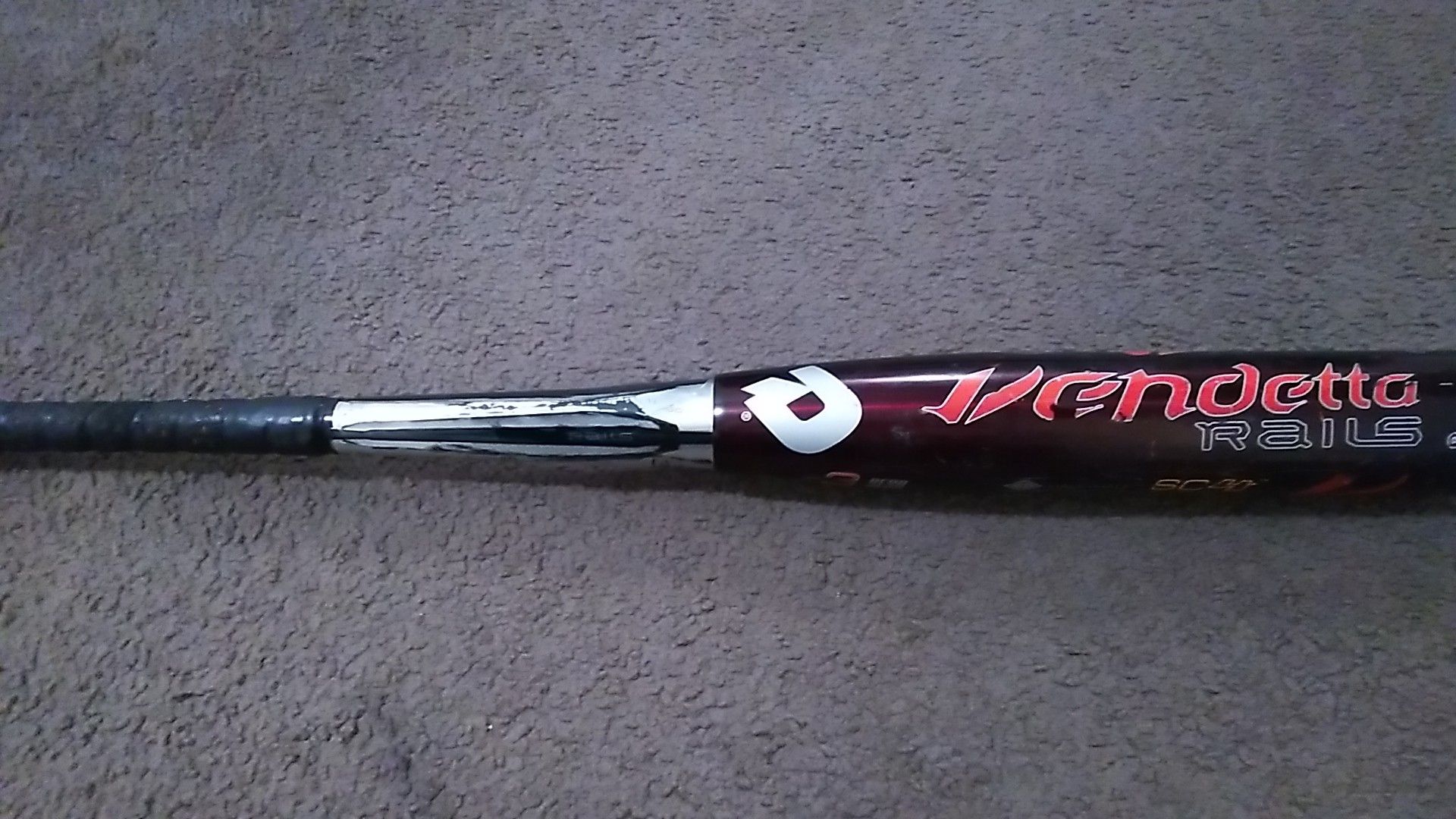 Demarini Vendetta Rails Baseball Bat VTB10 2 5/8 -3 32" 29 oz.