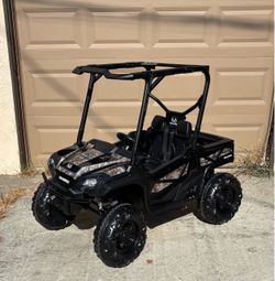 KIDS RIDE ON-REALTREE CAMO XD 24V UTV-USED ONCE