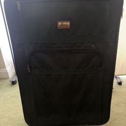 Skyway Softcase Dark Green Rolling Suitcase Luggage 