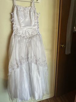 White dress