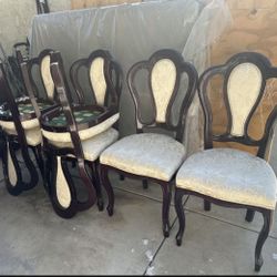 8 Italian Dining Room Chair Set