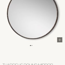 THADDEUS ROUND MIRROR