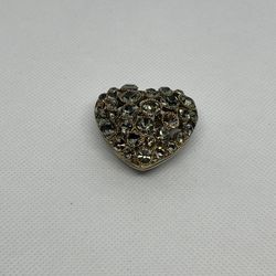 CZ covered Heart Shapes Box