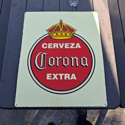 Aluminum Corona Sign