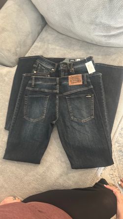 Volcom Dark Wash Flare Jeans with Tags