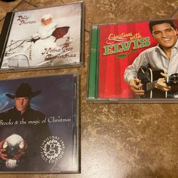 Christmas Music CDs Elvis Dolly Parton Garth Brooks