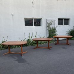 Danish Modern Teak Dining Tables