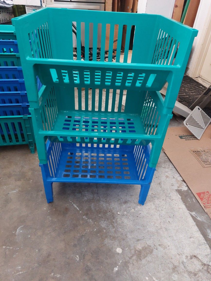 Plastic Stackable Storage