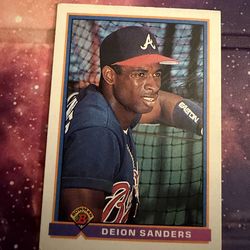 Dion Sanders 1991 Bowman Card ($40 special today!)
