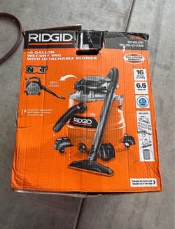 16 gallon wet/dry vac w/ detachable blower