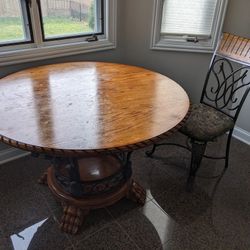 Dining Table with 5 chairs 