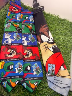 Looney Tunes Novelty Neckties – Set of 3