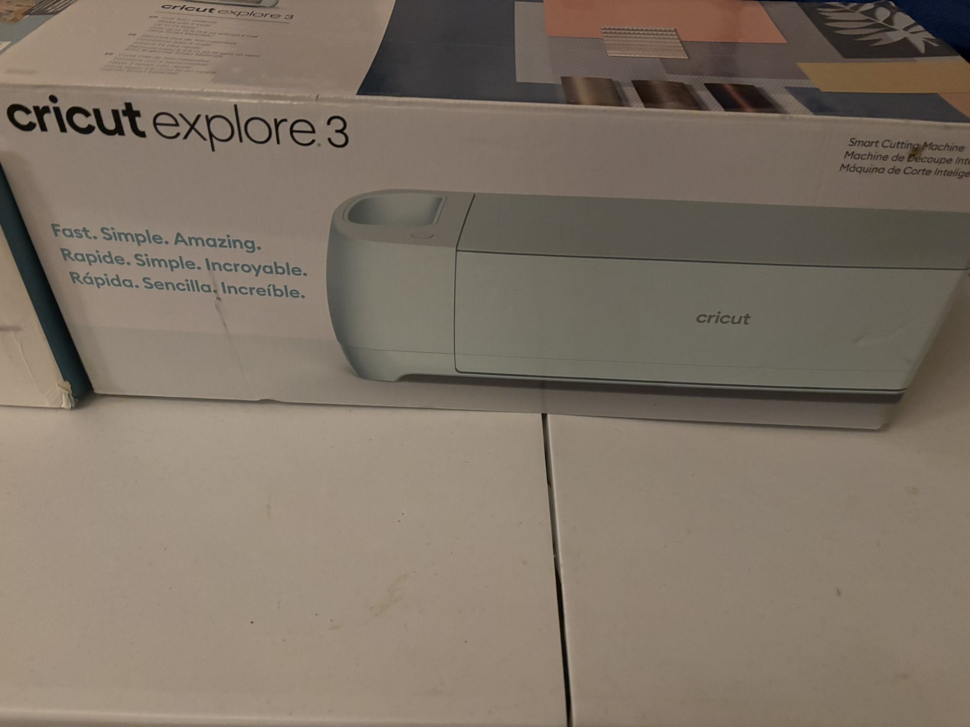 Cricut Explore 3 Smart Cutting Machine – Like New (Firm Price)