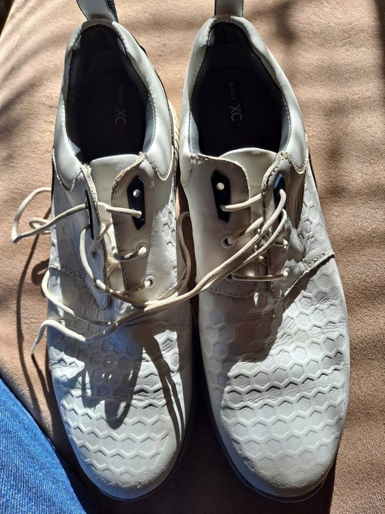 JOHNSON AND MURPHY XC4 GOLF SHOES SIZE 10 L20