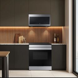 Samsung 30 In. Smart Over-the-Range Microwave, 2.1 cu.ft. Capacity, ME21DG6300SR