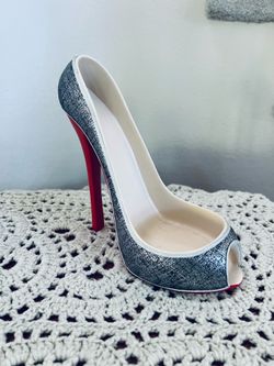 Wild Eye High Heel Black and Red  Wine Bottle Holder / Phone Holder