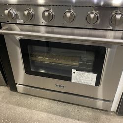 36” Inch Glasstop Range