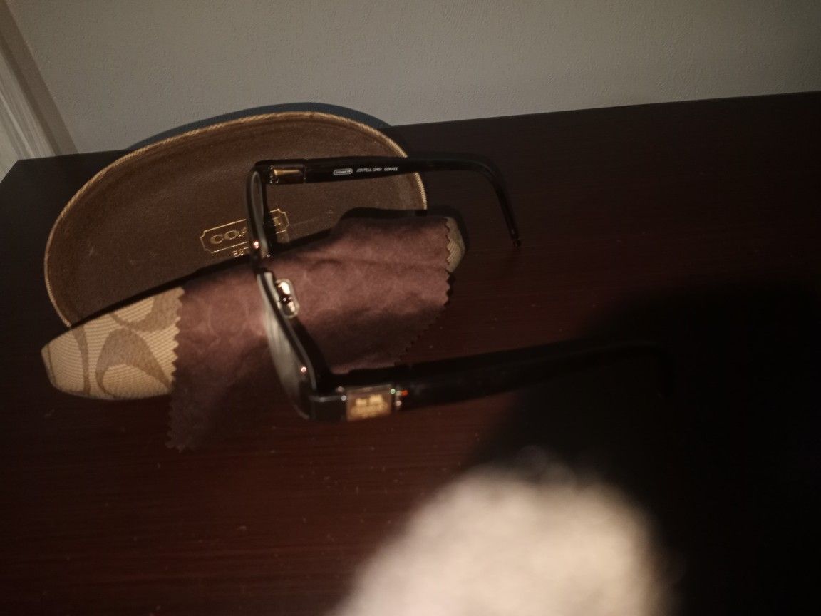 Unisex Coach Prescription Glasses